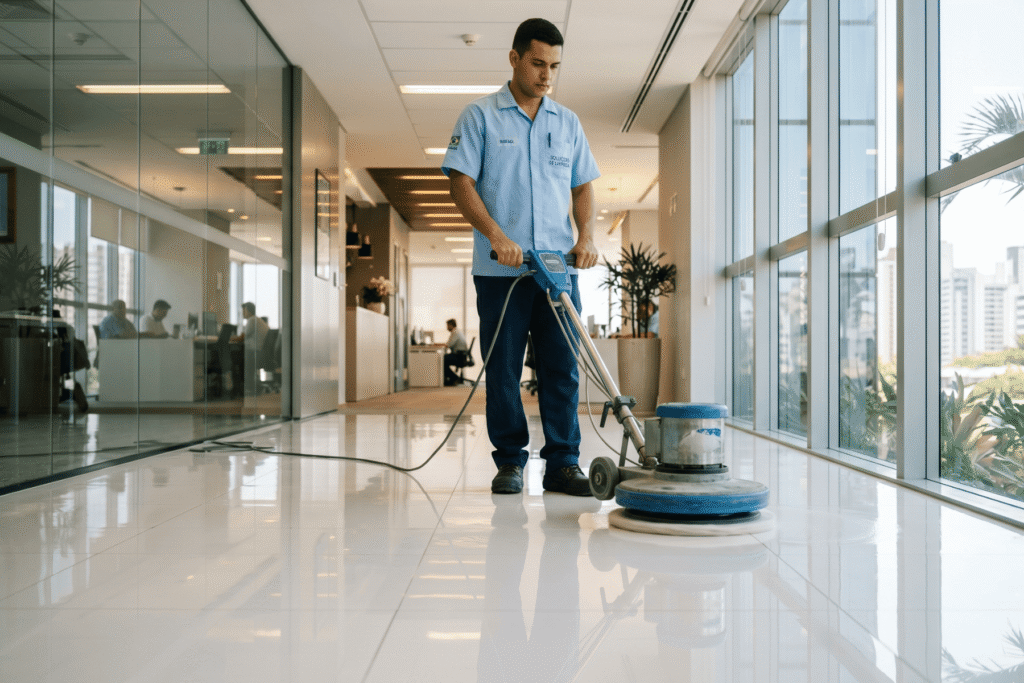 serviço de limpeza predial em Belo Horizonte