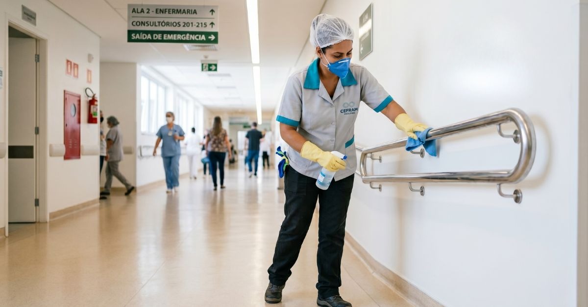 limpeza hospitalar em Belo Horizonte